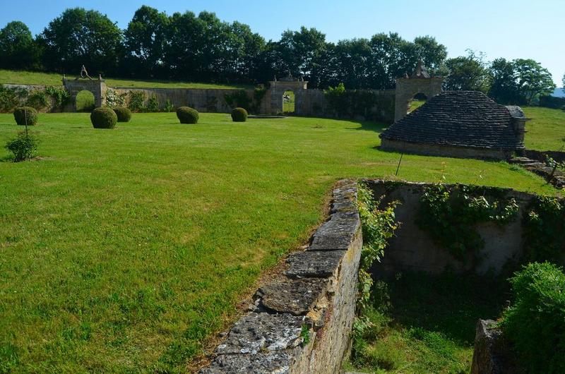 ancien jardin, vue partielle