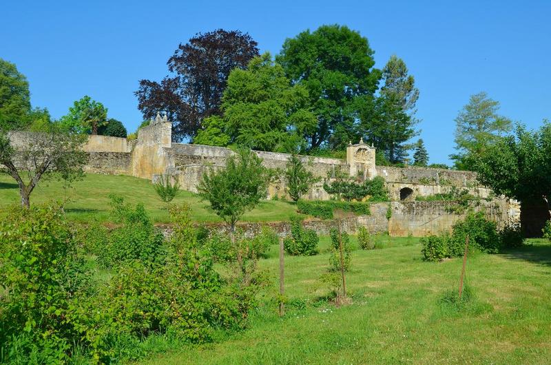 ancien jardin, vue générale