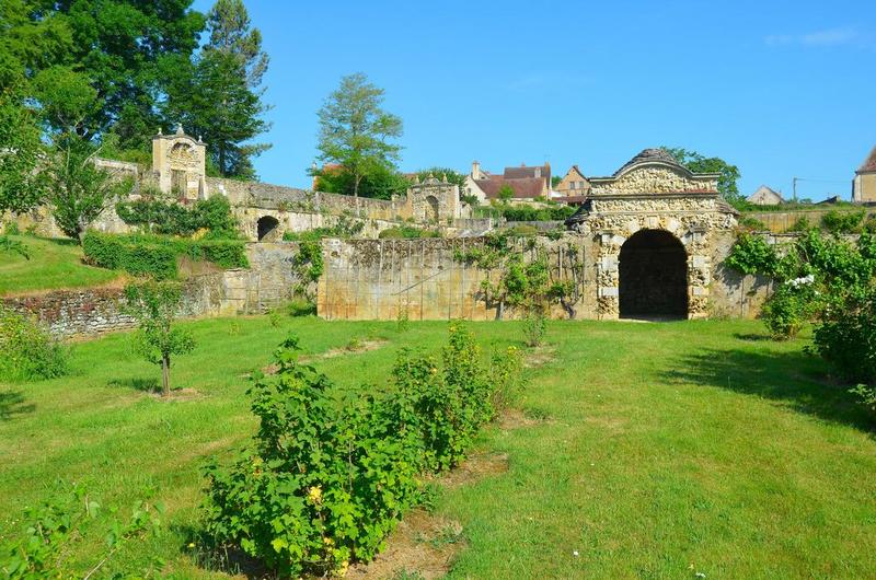 ancien jardin, vue générale