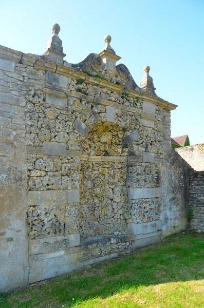 mur d'enceinte, détail