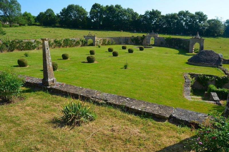 ancien jardin, vue générale