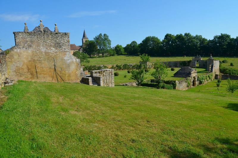 ancien jardin, vue générale