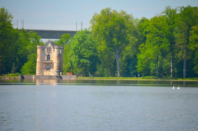 vue générale du château dans son environnement