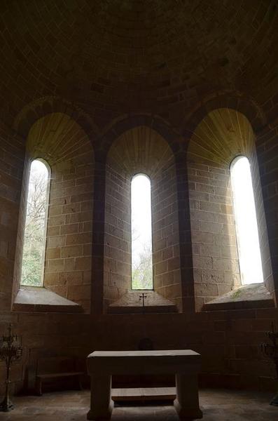 chapelle, vue générale du choeur