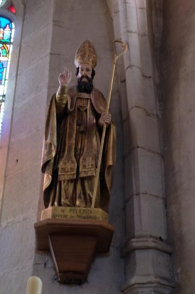 statue : saint Séverin, vue générale - © Ministère de la Culture (France), Médiathèque du patrimoine et de la photographie, diffusion RMN-GP