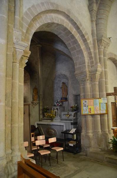 chapelle nord, vue générale