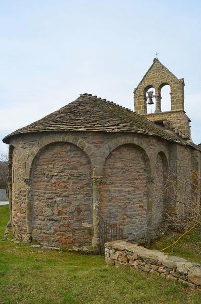 chevet, vue générale