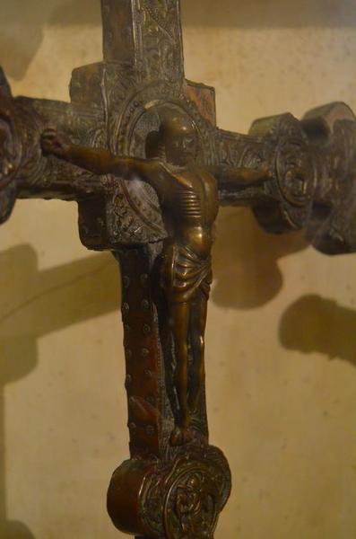 croix de procession, détail - © Ministère de la Culture (France), Médiathèque du patrimoine et de la photographie, diffusion RMN-GP