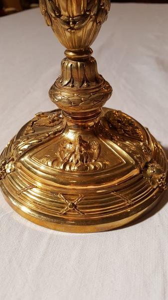 calice de Mgr de Salignac de la Motte Fénelon, évêque de Lombez, détail du pied