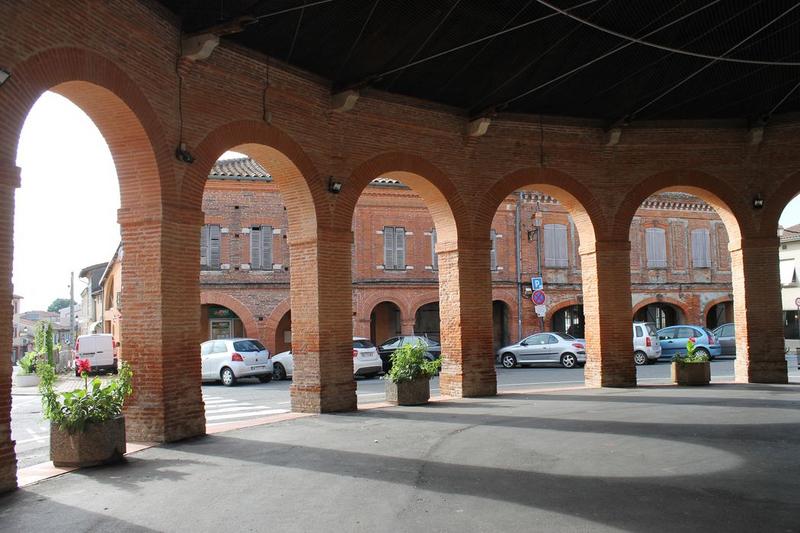 Arcades sud-est, vue générale