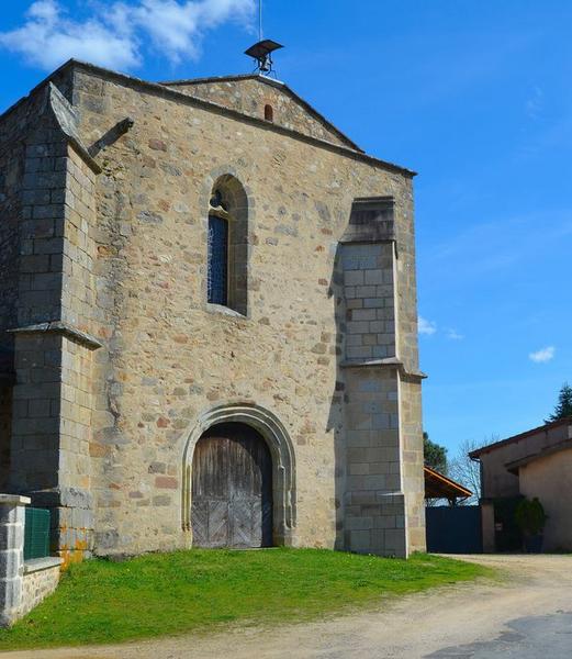 façade occidentale, vue générale