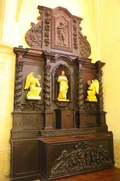 autel-retable (autel secondaire dit du Sacré-Coeur), vue générale - © Ministère de la Culture (France), Médiathèque du patrimoine et de la photographie, diffusion RMN-GP