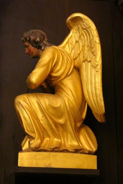 statue : ange adorateur, vue générale - © Ministère de la Culture (France), Médiathèque du patrimoine et de la photographie, diffusion RMN-GP