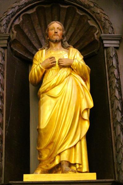 statue : Christ du Sacré Coeur, vue générale - © Ministère de la Culture (France), Médiathèque du patrimoine et de la photographie, diffusion RMN-GP