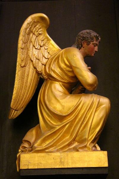 statue : ange adorateur, vue générale - © Ministère de la Culture (France), Médiathèque du patrimoine et de la photographie, diffusion RMN-GP