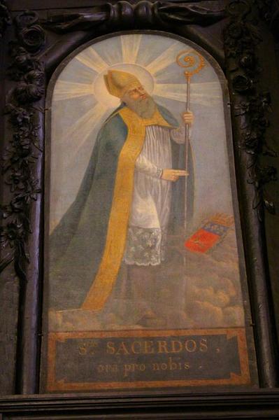 tableau : saint Sacerdos, vue générale