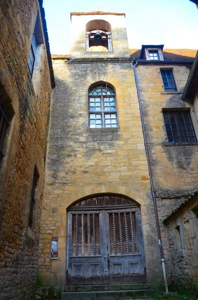 porche d'accès ouest, vue générale