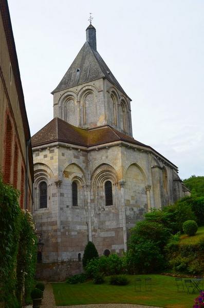 chevet, vue générale