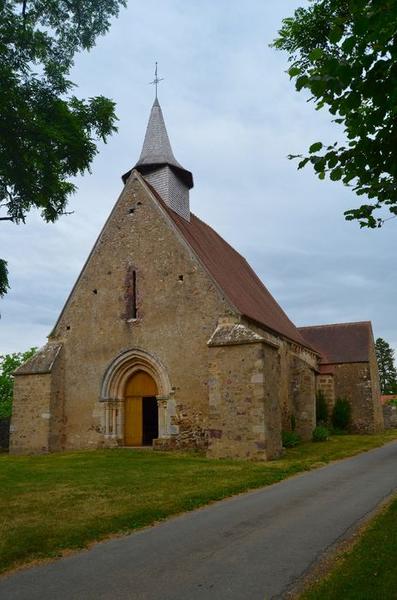 façade occidentale, vue générale