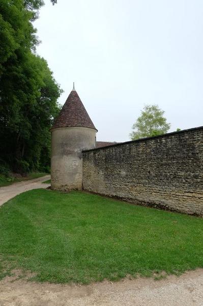 enceinte, tour nord-ouest, vue générale