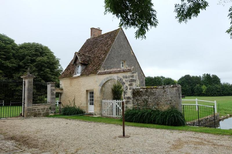 pavillon nord, façades ouest et sud, vue générale