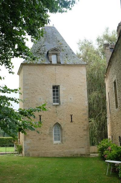 pavillon sud, façade nord, vue générale