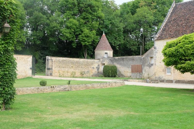 mur d'enceinte ouest, vue partielle