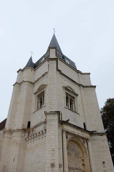 clocher, élévations nord et ouest, vue générale