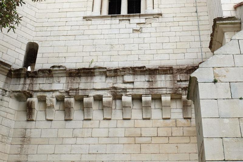 clocher, élévation nord, détail