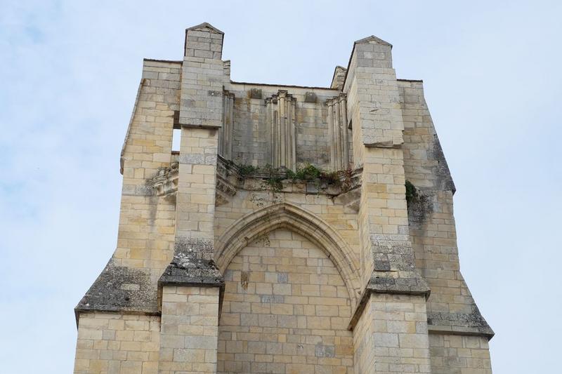 clocher, élévation nord, vue partielle