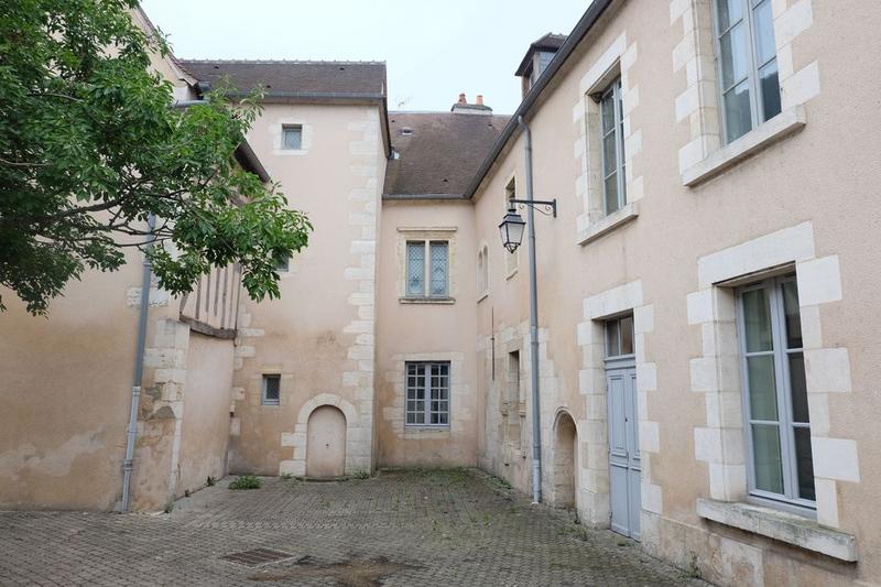 façades sud, ouest et nord sur l'ancienne cour, vue générale