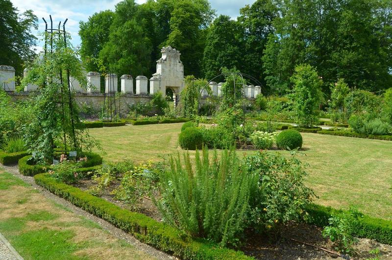 parc (roseraie), vue générale