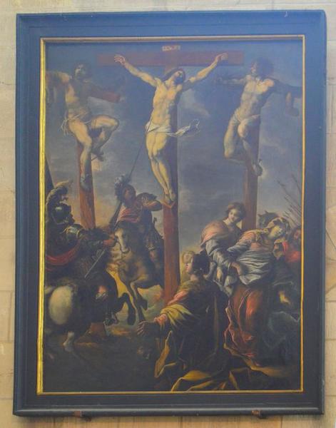 tableau : Christ entre les deux larrons (Le), vue générale - © Ministère de la Culture (France), Médiathèque du patrimoine et de la photographie, diffusion RMN-GP