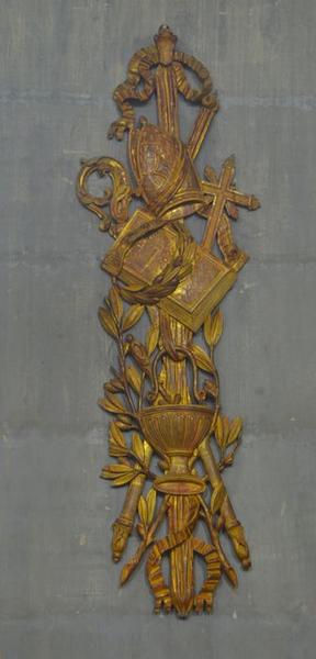 trophée-applique, vue générale