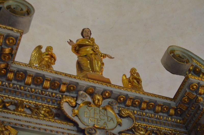 statues (statuettes) : anges adorateurs, Vierge de l'Immaculée conception, vue générale - © Ministère de la Culture (France), Médiathèque du patrimoine et de la photographie, diffusion RMN-GP