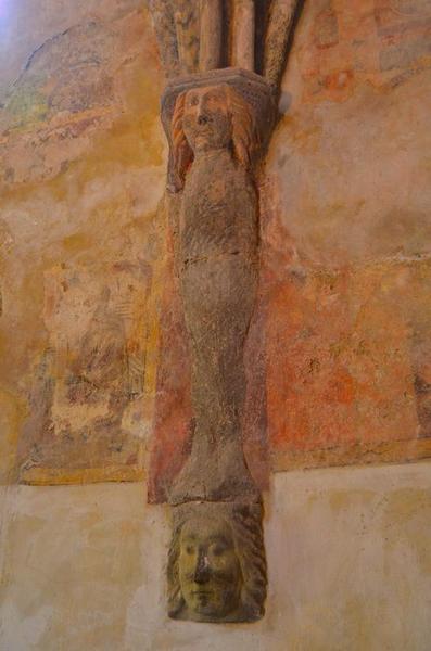 choeur, mur sud, détail