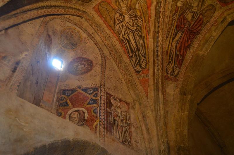 choeur, peintures monumentales, vue partielle