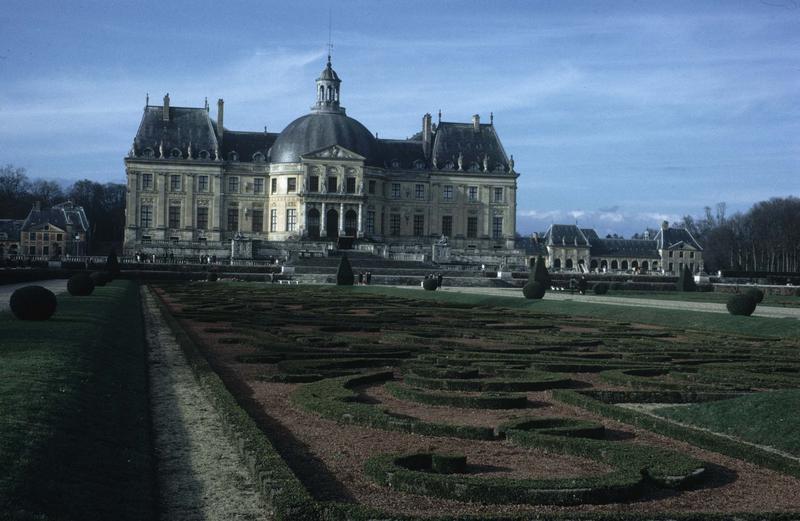 Façade nord sur le parc