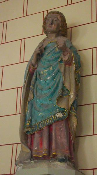 statue : saint Jean, vue générale