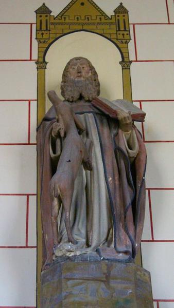 statue : Saint Gilles, vue générale