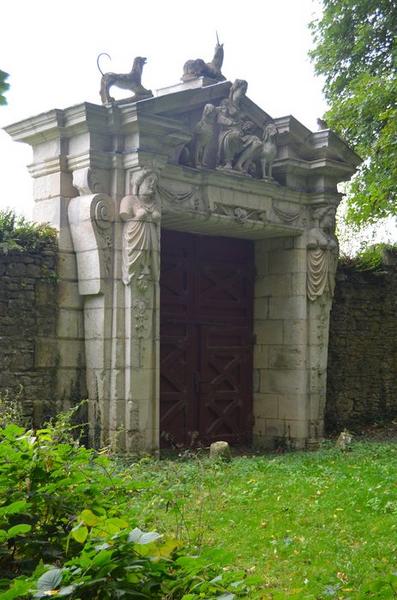 porte dite « rouge », vue générale