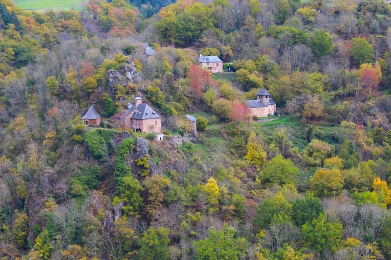 vue générale de la chapelle dans son environnement