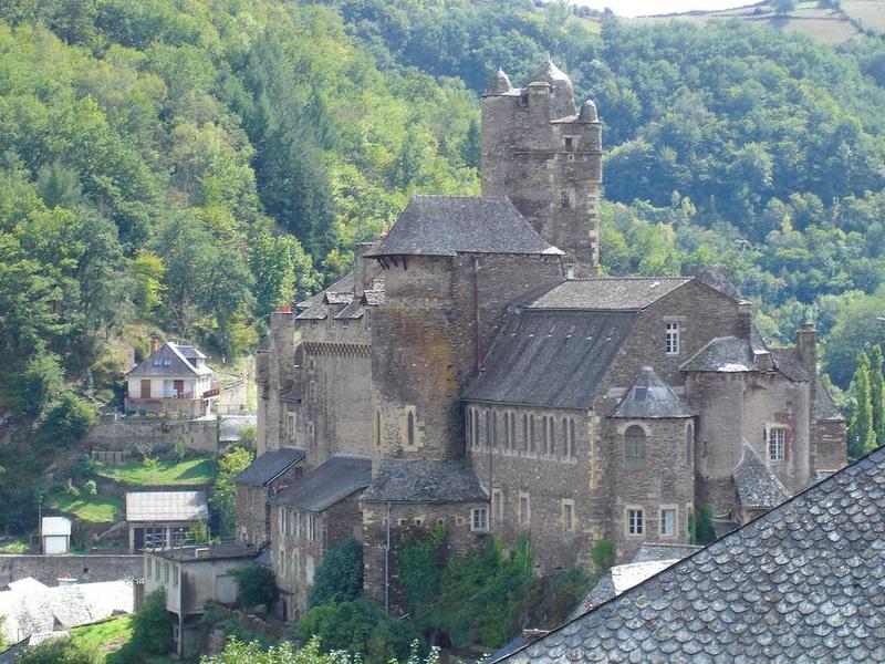 vue générale du château dans son environnement