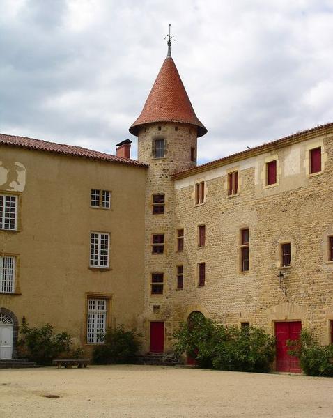 façades sud et est, vue partielle