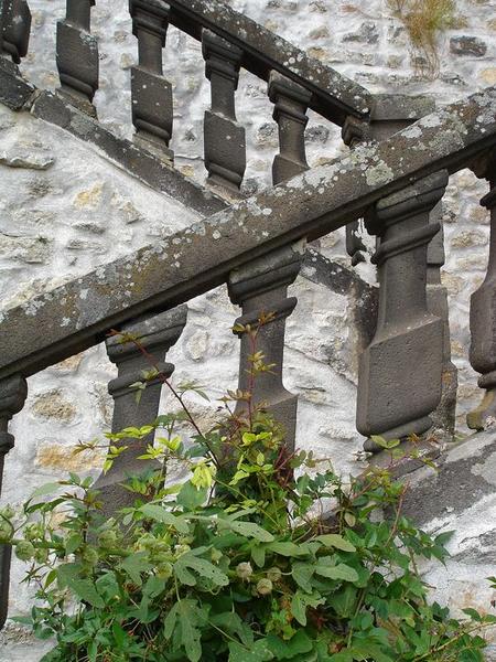 escaliers monumentaux, détail des balustres