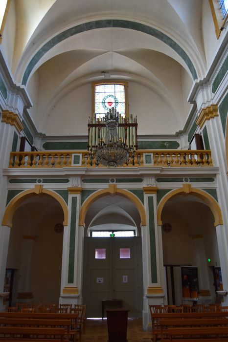 tribune de l’orgue, vue générale