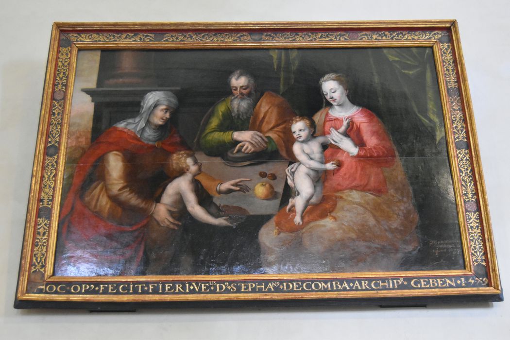 Tableau : la Sainte Famille