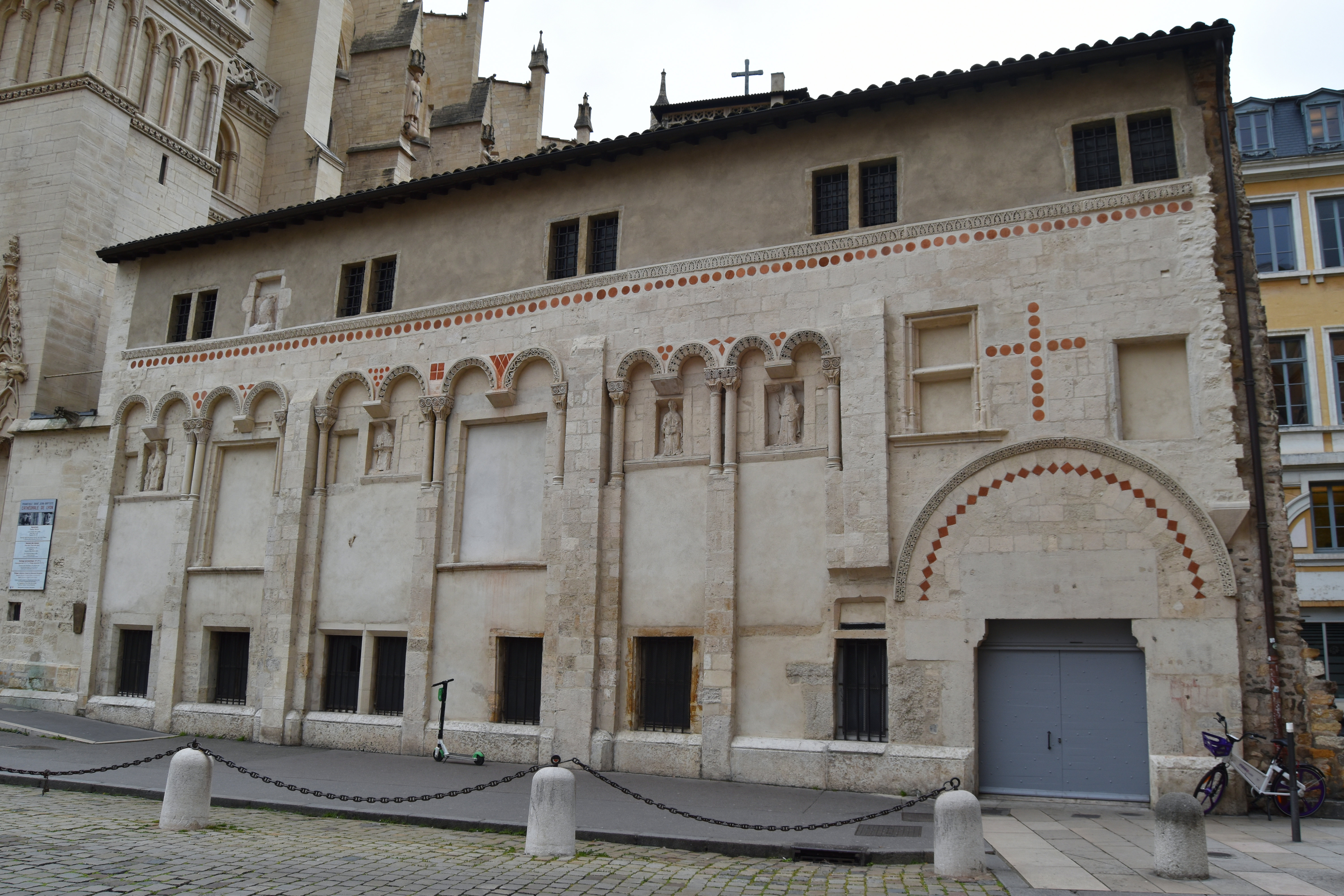 façade ouest, vue générale