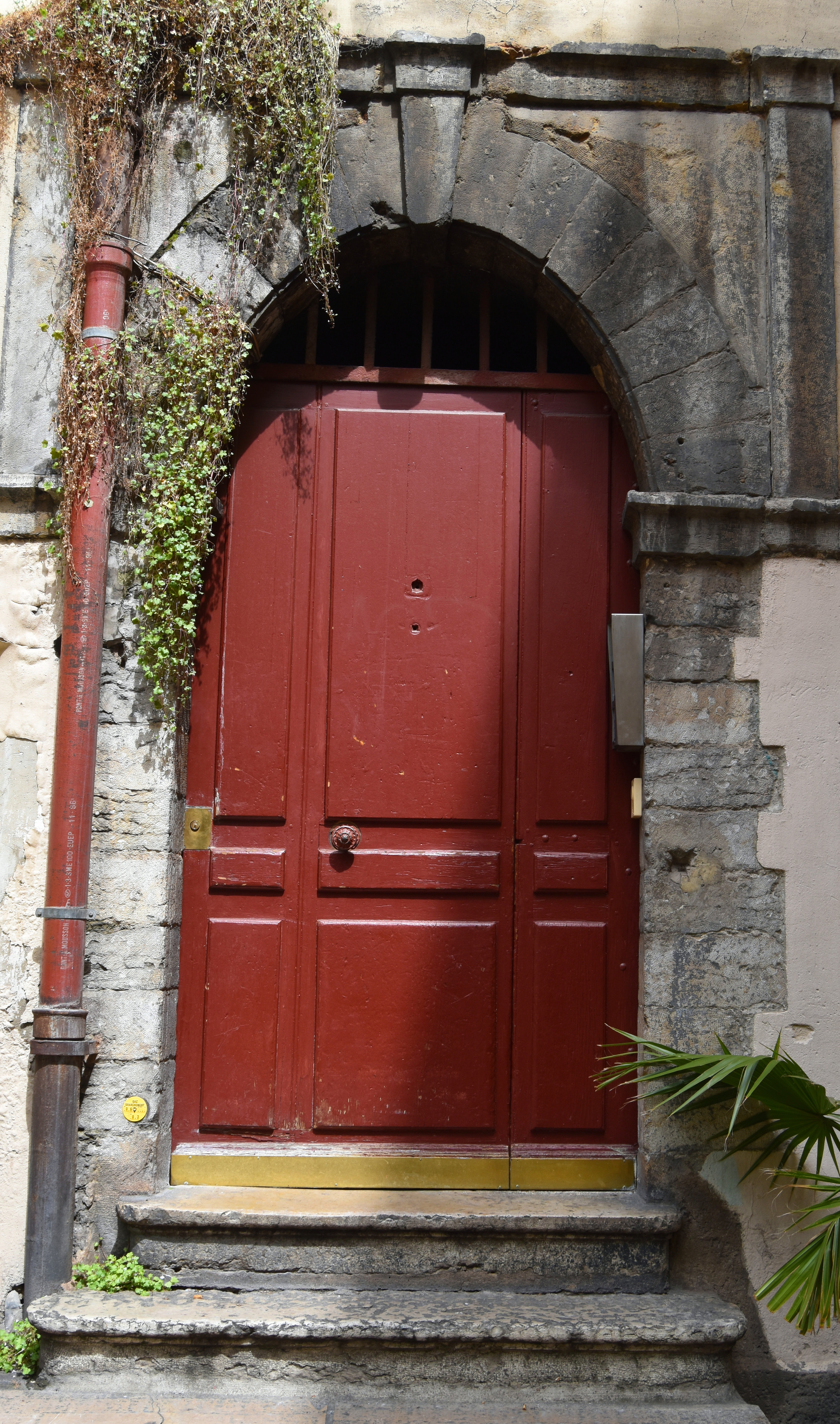 porte d’accès, vue générale