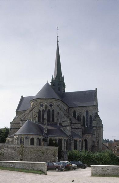 Abside de l'église abbatiale